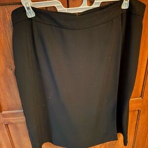 George Black Knee-Length Pencil Skirt for Work